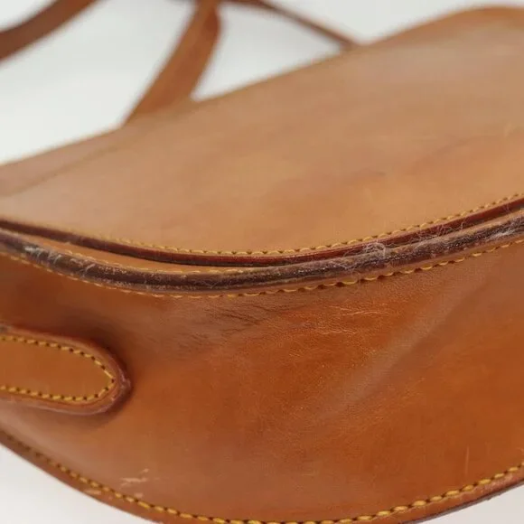 Authentic LOUIS VUITTON Nomad leather Jeune Fille PM Shoulder Bag Beige LV - Picture 8 of 16